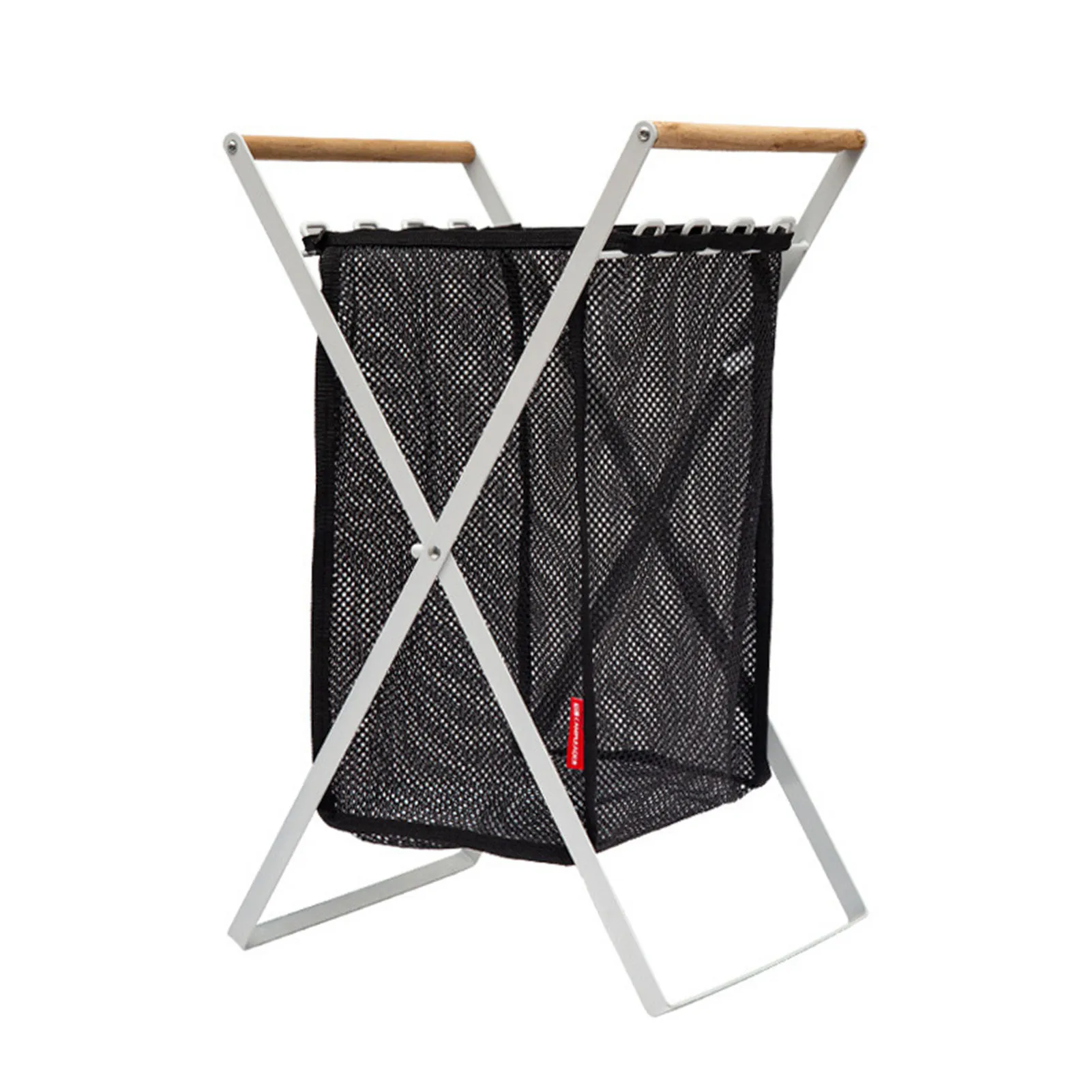 

Outdoor Folding Storage Mesh Pouch Portable Laundry Mesh Pouch Durable Mesh Basket With Stand Easy To Install Multifunctional