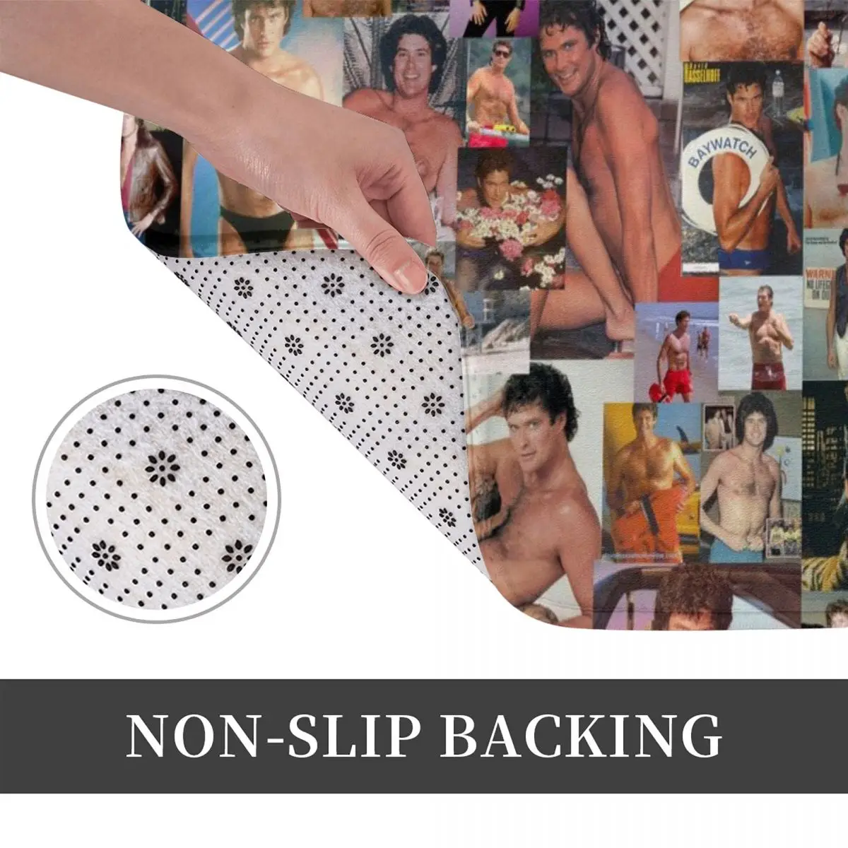 Hoff нагрудный коллаж коврик дверной для ванной