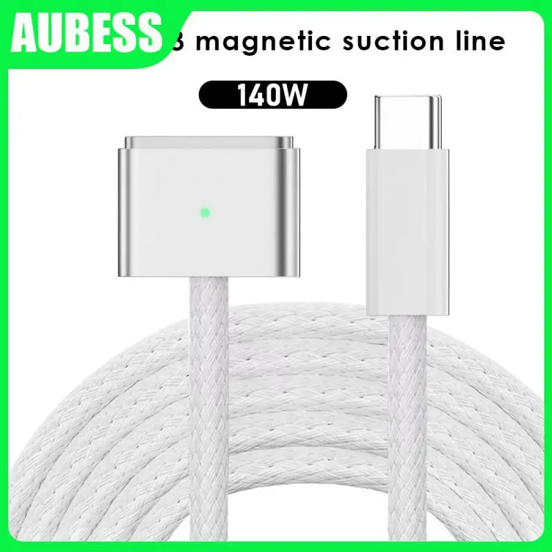 

Не популярный микро-Usb, используемый для зарядки Magsafe3, кабель для передачи данных, высокомощный, подходит для Macbookpro14/16, скорость зарядки до 140...