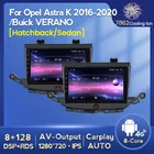 NaviFly 8 ядер 8G 128G 1280*720 Carplay Android автомобильный мультимедийный плеер для Opel Astra K 2015 - 2019