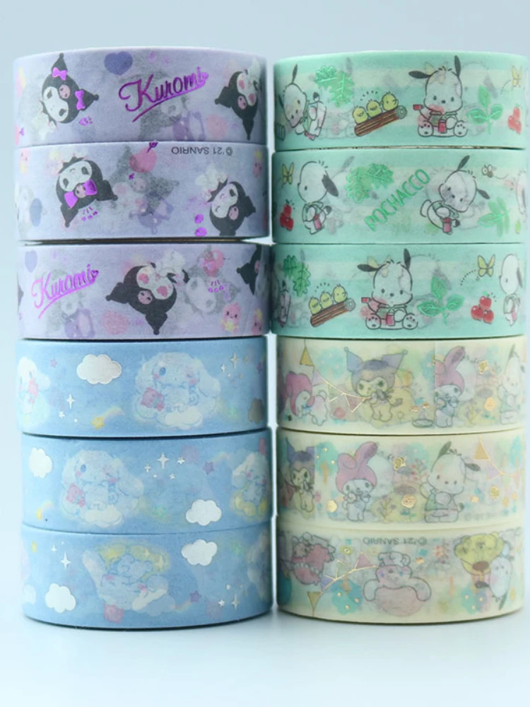 

Лента Washi с горячей штамповкой Hello Kitty, 5 м