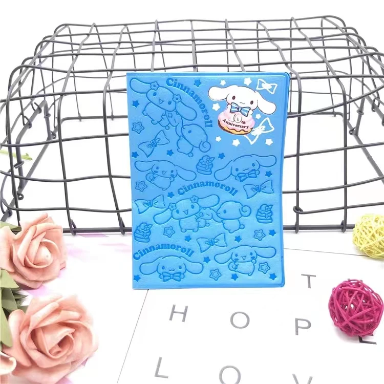 Kawaii аниме Кожаная Обложка для паспорта путешествий защитный чехол карт Mymelody Kt