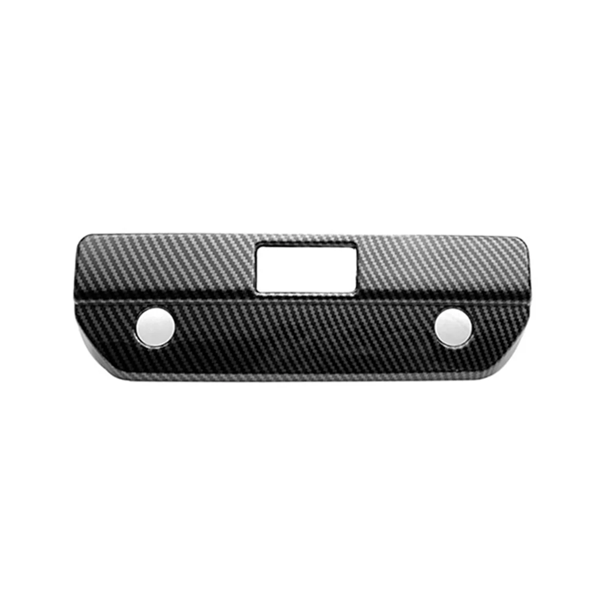 

Углеродное волокно ABS задний багажник Ворота дверная ручка Чаша Крышка отделка для Chevy Silverado / GMC Sierra 1500 2019-2021