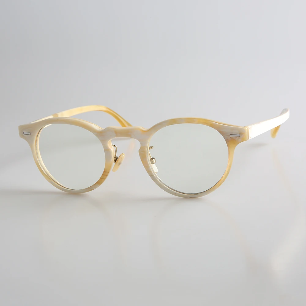 

Очки для чтения мужские в стиле ретро, классические аксессуары для чтения ручной работы, из натурального рога, рецептурные оправы для очков,...