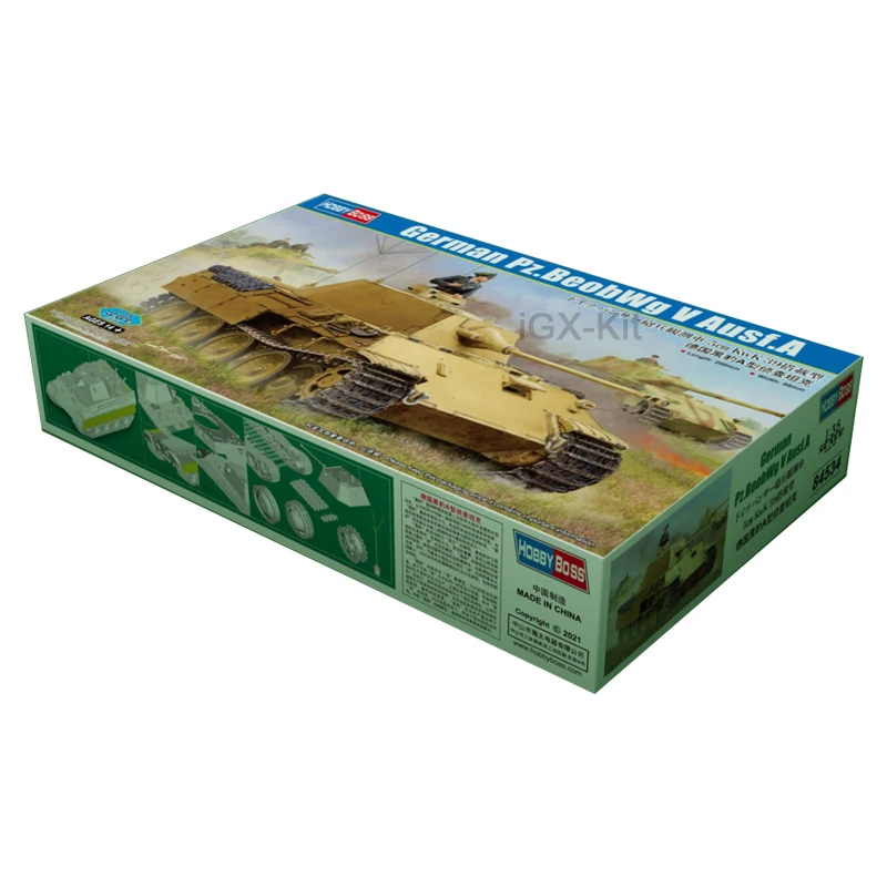Hobbyboss 84534 масштаб 1/35 немецкий PzBeobwg V Ausf разведывательный танк автомобиль хобби
