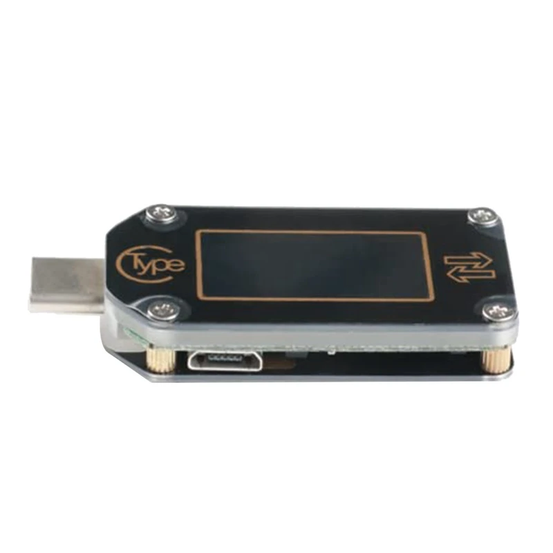 TC66 USB-тестер USB Type-C Тестер батареи PD Протокол Быстрая зарядка QC 2.0 3.0 Мультиметр