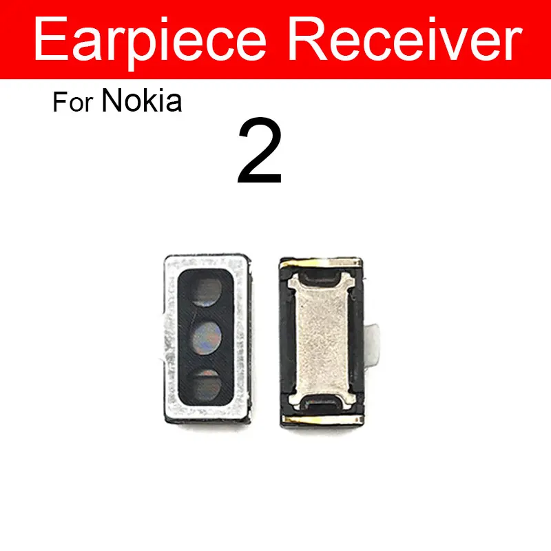 Top Earpiece Flex For Nokia X XL X2 2 2.1 2.2 3 3.1 3.2 4.2 5 5.1 X3 X5 Plus Earphone Headphone Ear Speaker Replacement Parts