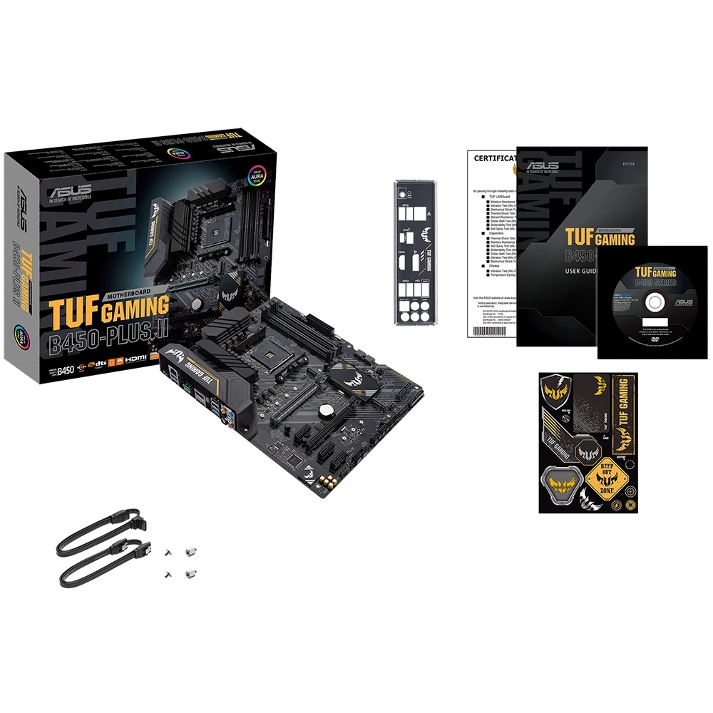 Материнская плата ASUS TUF GAMING B450-PLUS II | Компьютеры и офис