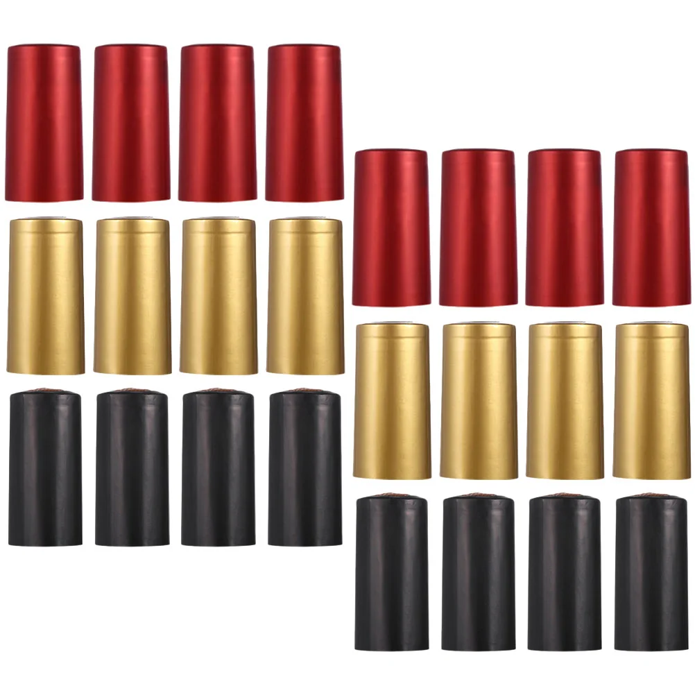 

Red Bottles Sealing Film Sealers Wrap Cork Capsules Shrink Corks Heat Stopper