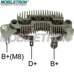 

RM-144 для генератора переменного тока DIOT TABLASI 3.0I V6 - XG 30 (0