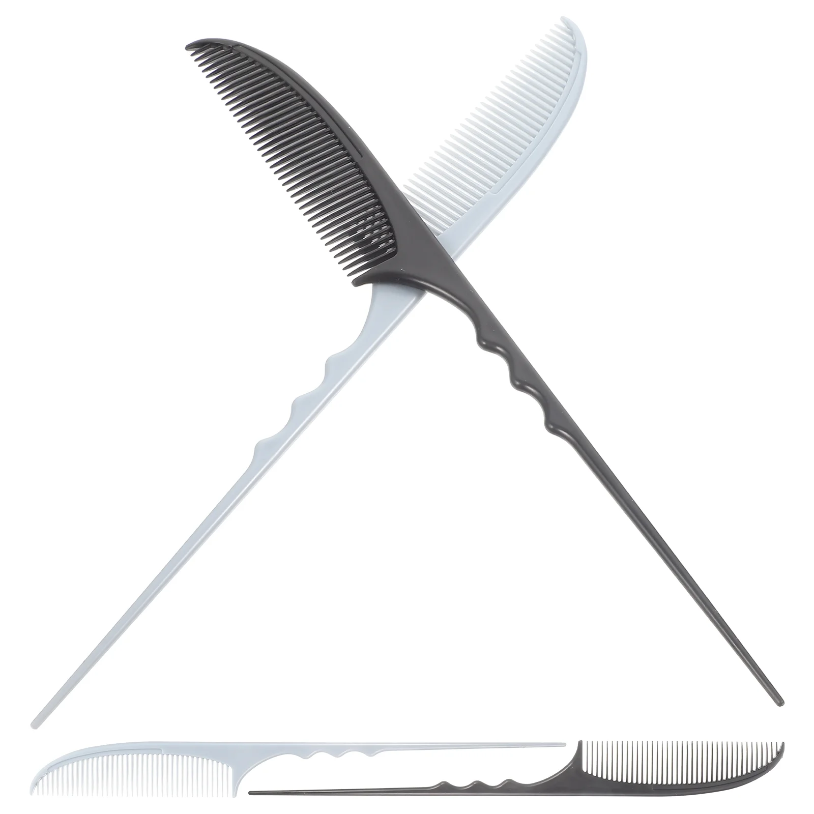 

Comb Hair Combs Teasing Styling Tail Women Professional Brush Thinning Fine Hairdressing Grooming Tool Detangling Wet Parting