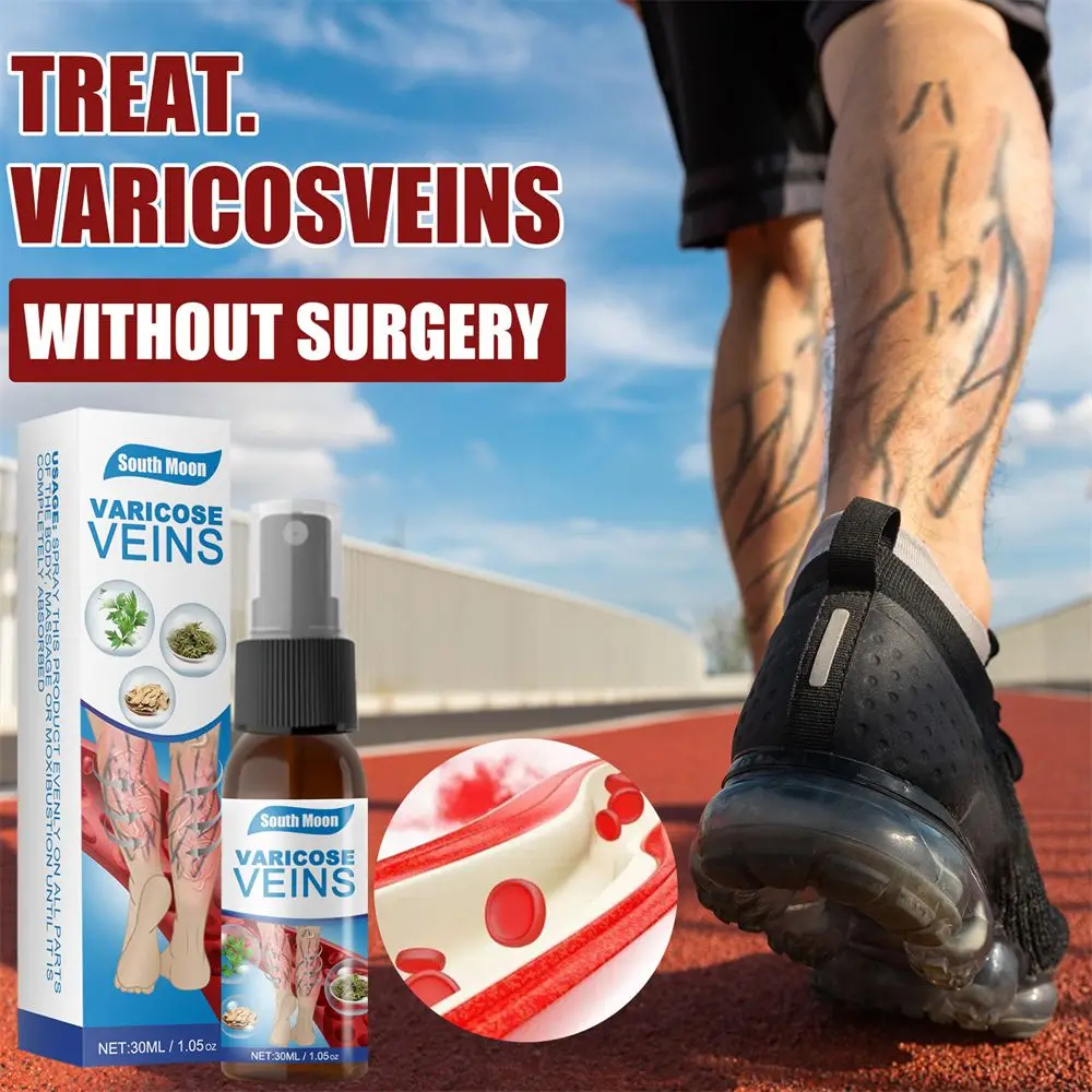 

Blood Vessel Rotten Angiitis Effective Herbal Legs Varicose Veins Spray Vein Care Repairing Cream Vasculitis Treatment