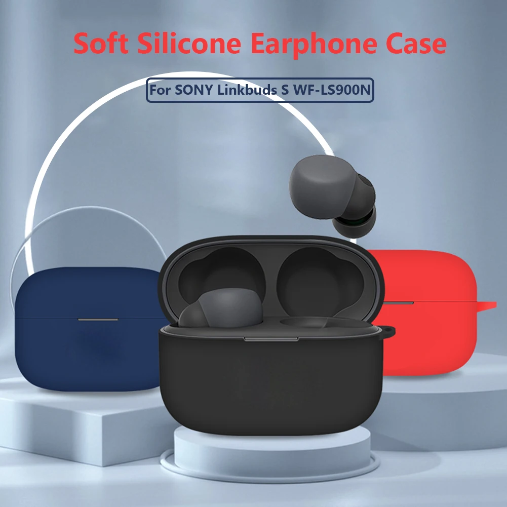 Мягкий силиконовый/ТПУ чехол для наушников Sony Linkbuds S WF-LS900N TWS беспроводные
