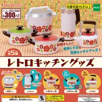 Japan EPOCH Gashapon Capsule Toys Kitchen Appliance Model Mini Pot Pan Rice Cooker Thermos Kettle Collection