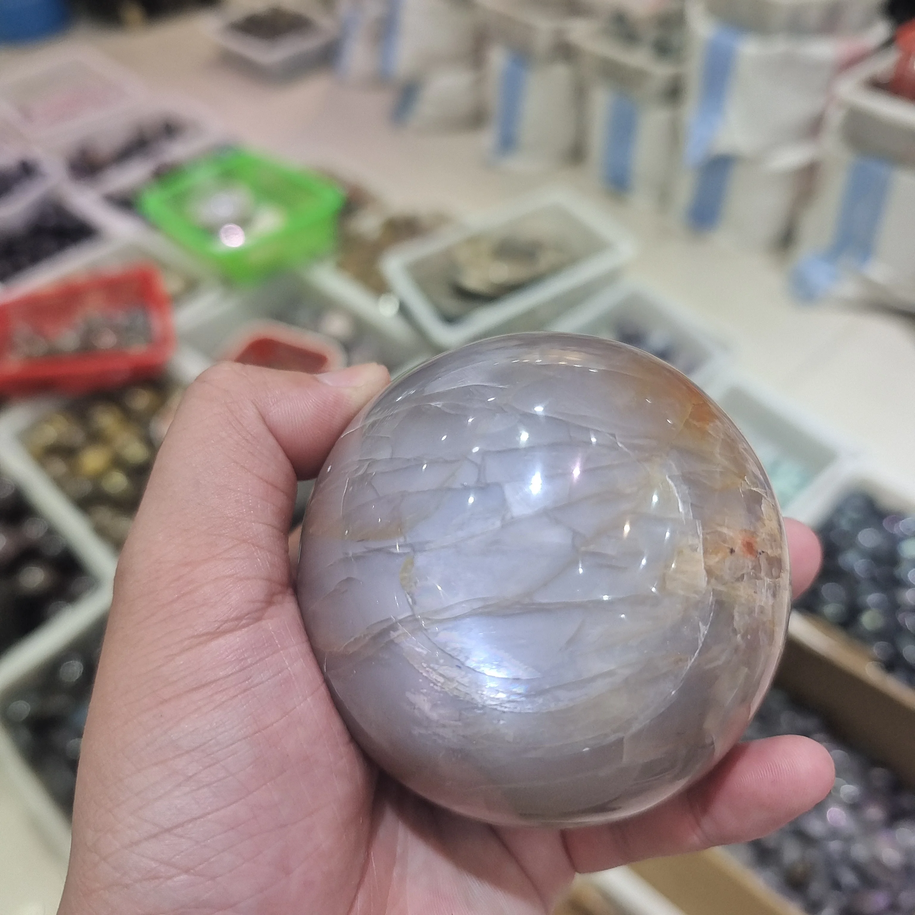

Лунный камень оранжевый кристалл кошачьего глаза