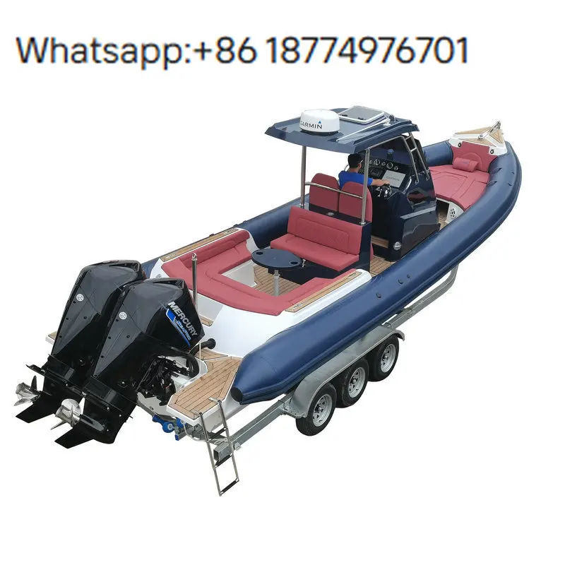 Фото Новая модель надувной лодки-яхты Rib930 с каютой для продажи №1