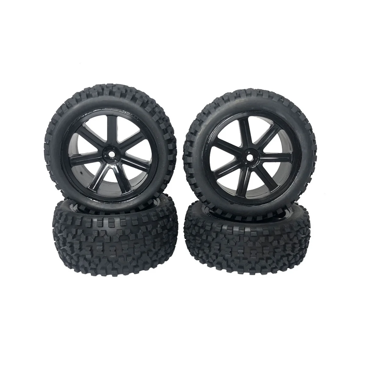 

4Pcs Large Tires Widened Tyre Wheel for WLtoys 144001 144010 124019 124018 124017 12428 1/12 1/14 RC Car Upgrade Parts
