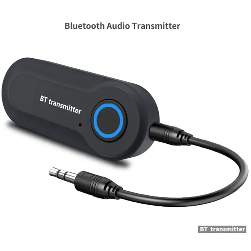 

3.5MM Jack Audio Adapter Wireless Bluetooth Stereo Audio Transmitter Adapter Bluetooth Transmitter TV