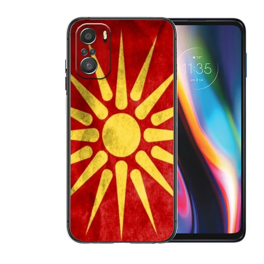 Фото Чехол для телефона с флагом Македонии для xiaomi mi 11 Lite pro Ultra 10s 9 8 MIX 4 FOLD 10T №4