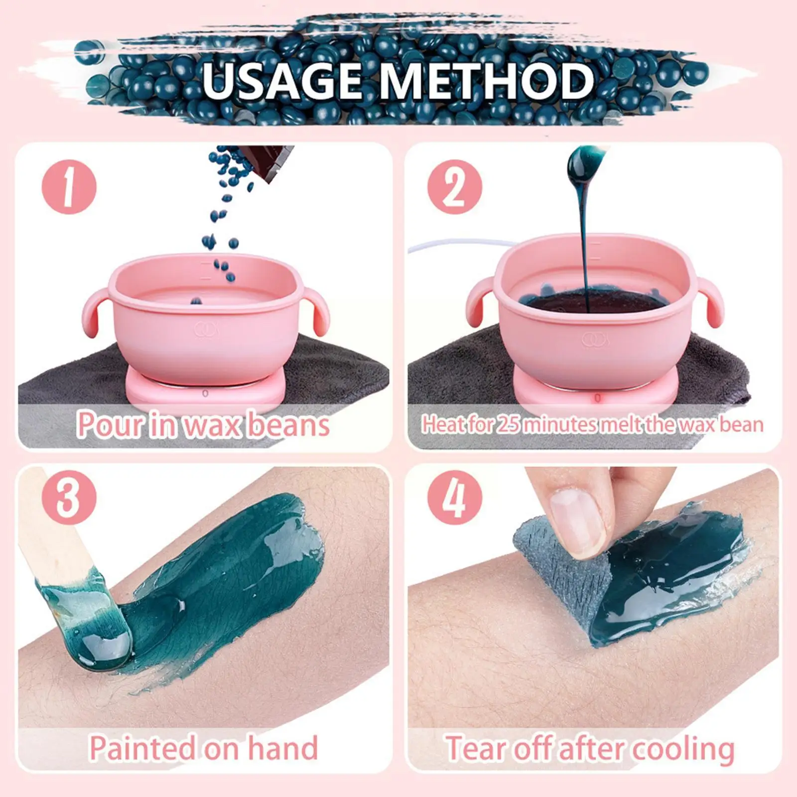 Аппарат для удаления волос с силиконовой чашей 400 мл |