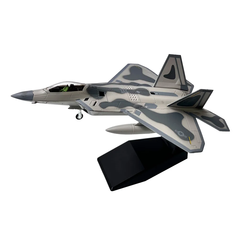 1:100 масштаб 1/100 US Lockheed Martin F-22 F22 Raptor Fighter литой под давлением металлический самолет