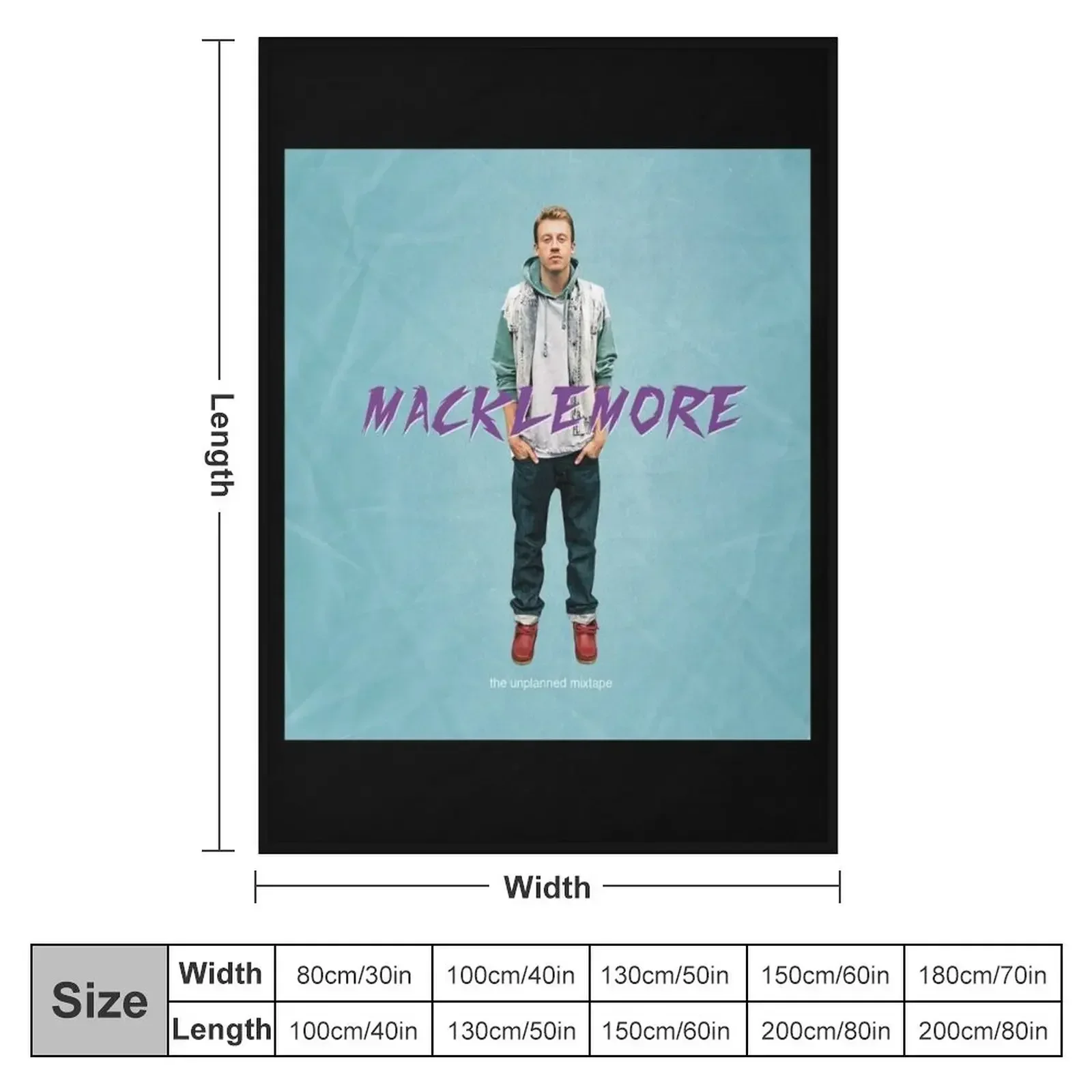Macklemore the Unplanned Mixtape Пледы Одеяло Для Дивана Тонкие Одеяла