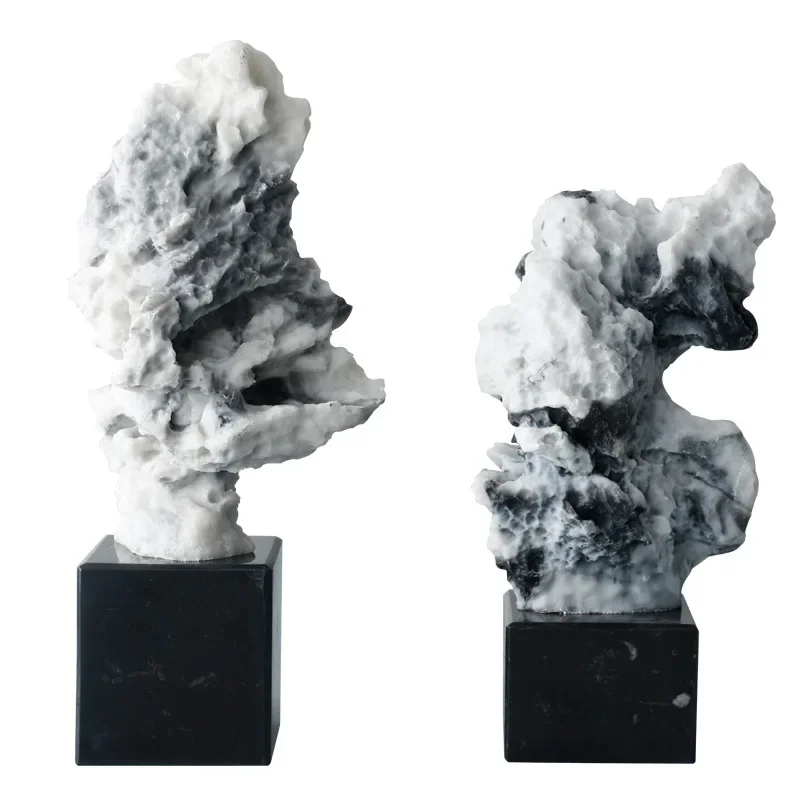 Скульптура из кораллового камня имитация мрамора нестандартные украшения