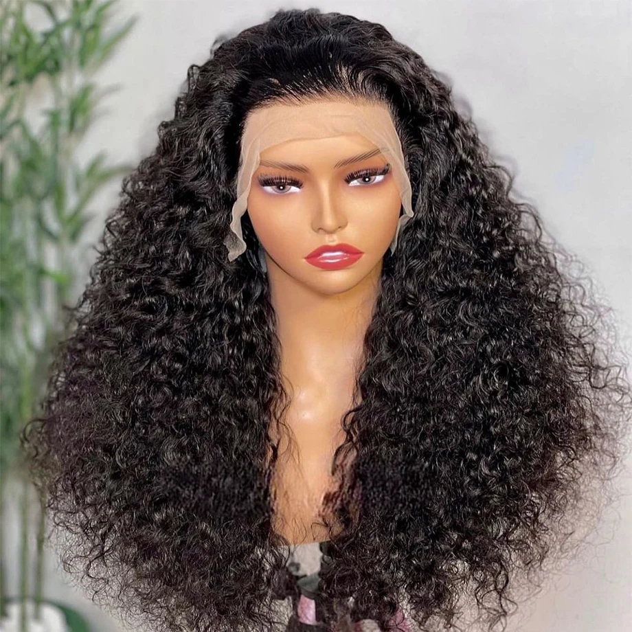 Парик фронтальный с глубокой волной 13x4