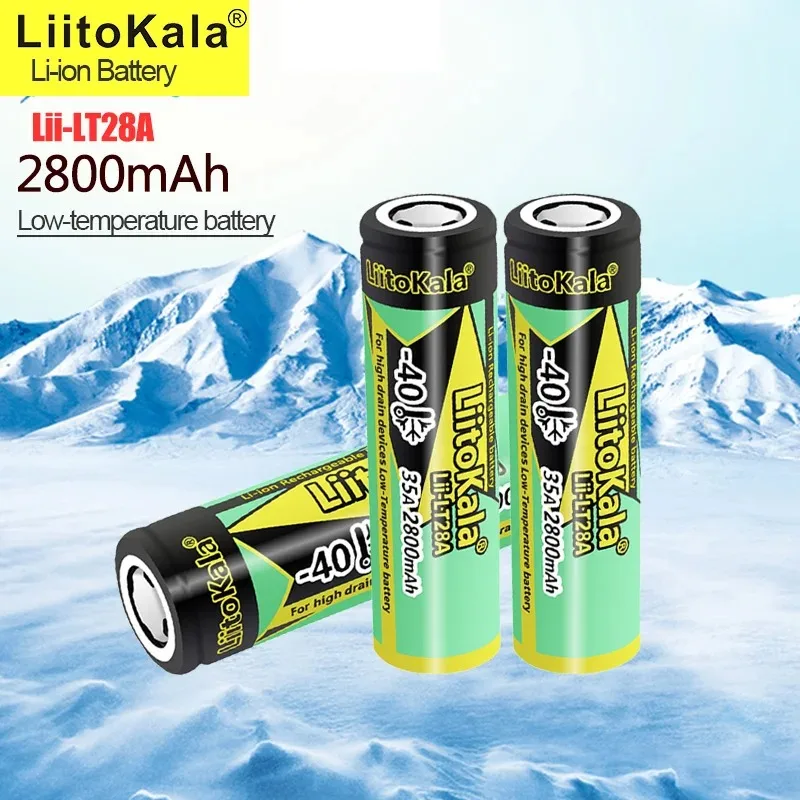Аккумуляторная батарея LiitoKala 1-20 шт. Lii-LT28A 18650 2800 мАч