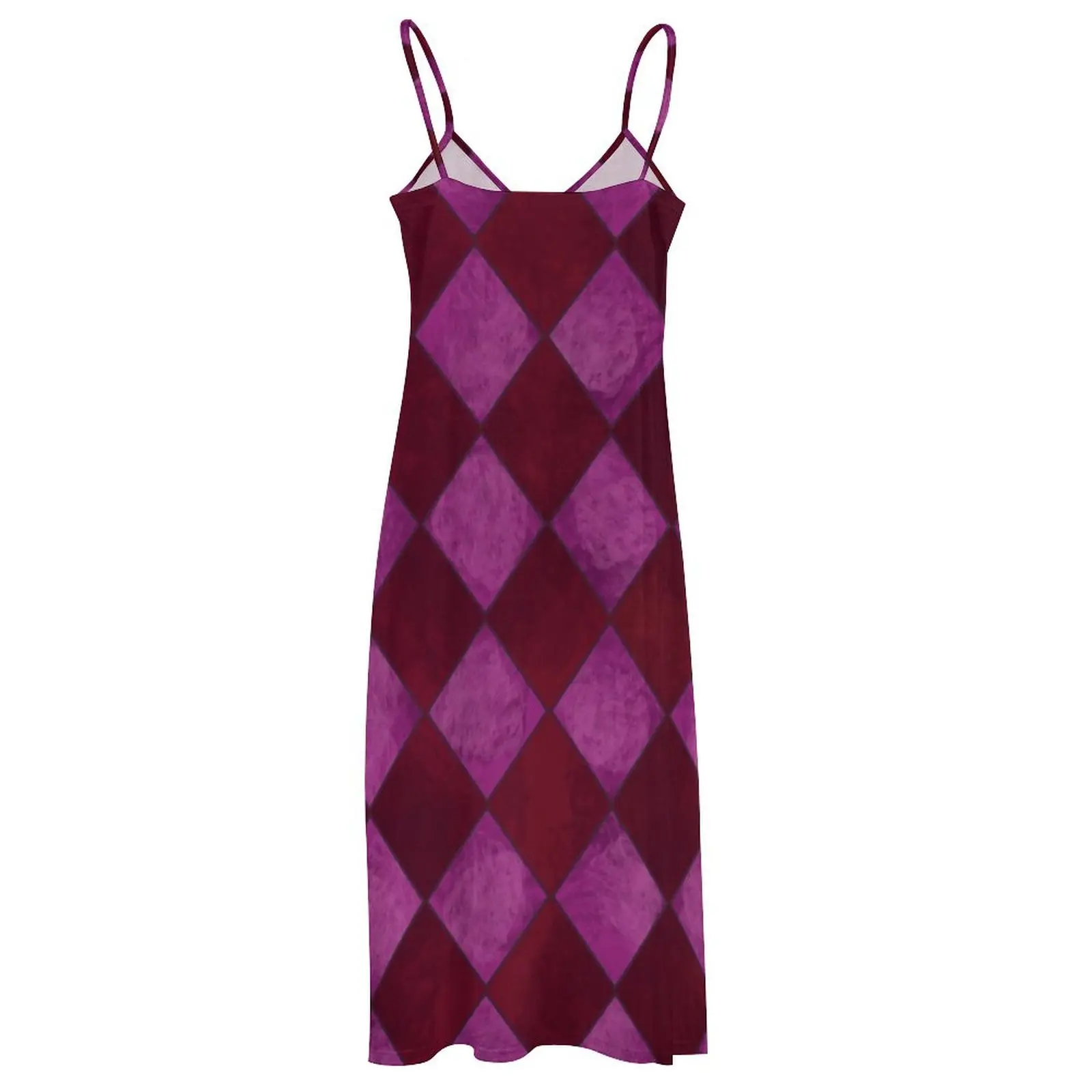 Lili Zanotto Argyle/Алмазный узор Длинное платье без рукавов Одежда для выпускного вечера