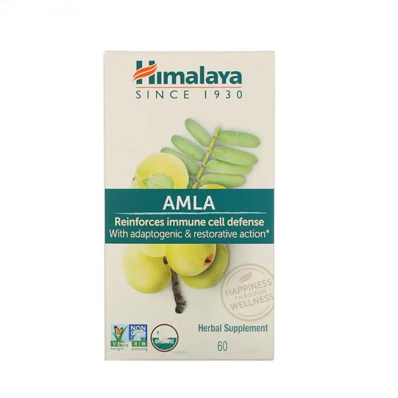 

Himalaya, Amla, 60 Caplets - Vegan - Reinforces Immune Defence