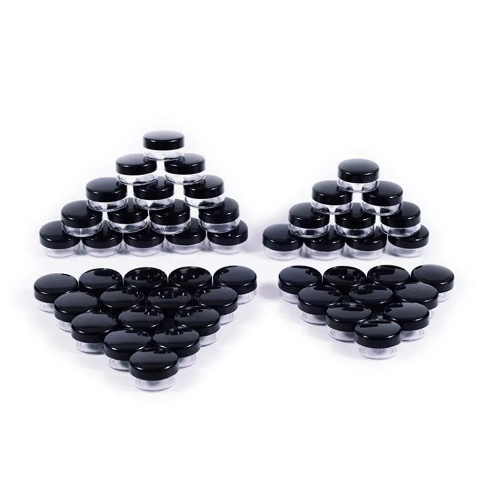 10/25/50/100 шт. 5 г 10 20 пустая банка для макияжа горшок многоразового использования