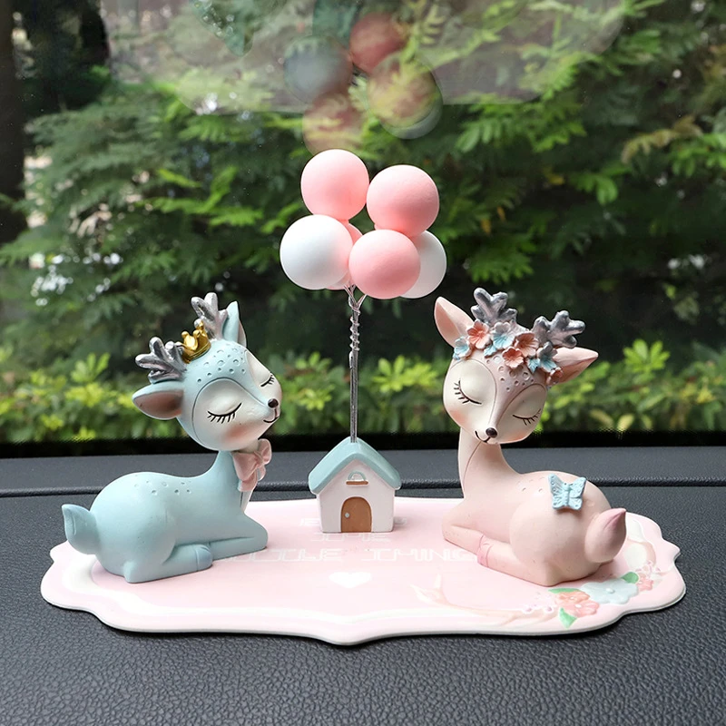 

Украшение для салона автомобиля, куклы, олень, милый креативный подарок