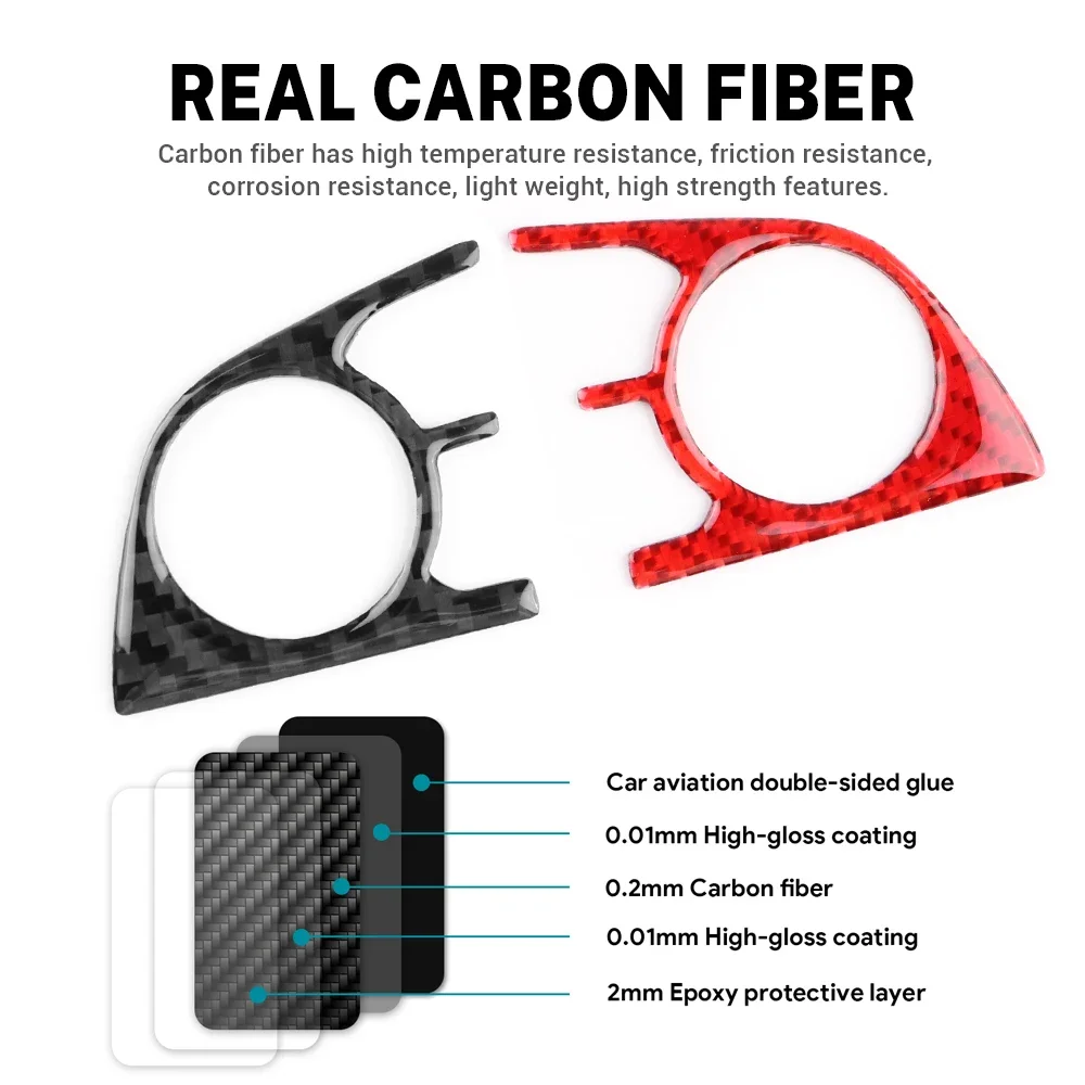 LHD настоящая мягкая наклейка из углеродного волокна для Toyota Camry 2018 2019 2020 2021 2022