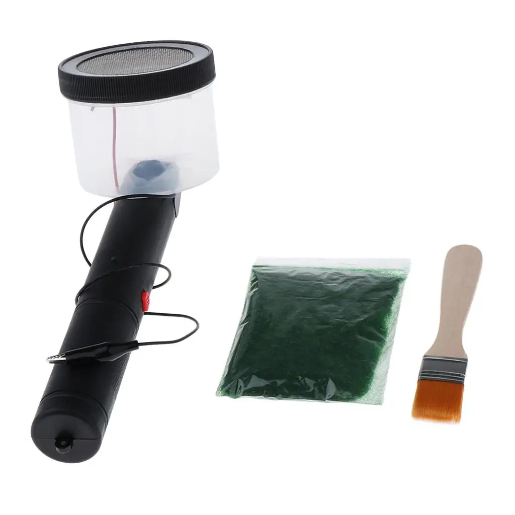 

Portable Grass Flocking Machines Applicator Electrostatic Kit Model