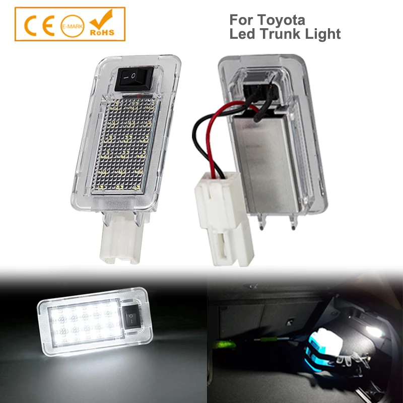 

1pcs LED 6000K Luggage Trunk Lamp Interior Dome Light Compartment Lamps For Toyota Rav4 MK5 XA50 2019 2020 2021 2022 Accessories