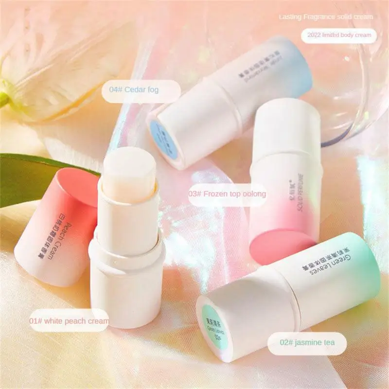 

1pc Portable Solid Perfumes Stick Fragrances Women Men Solid Balm Mild Long Lasting Deodorant Fragrances Body Antiperspirant