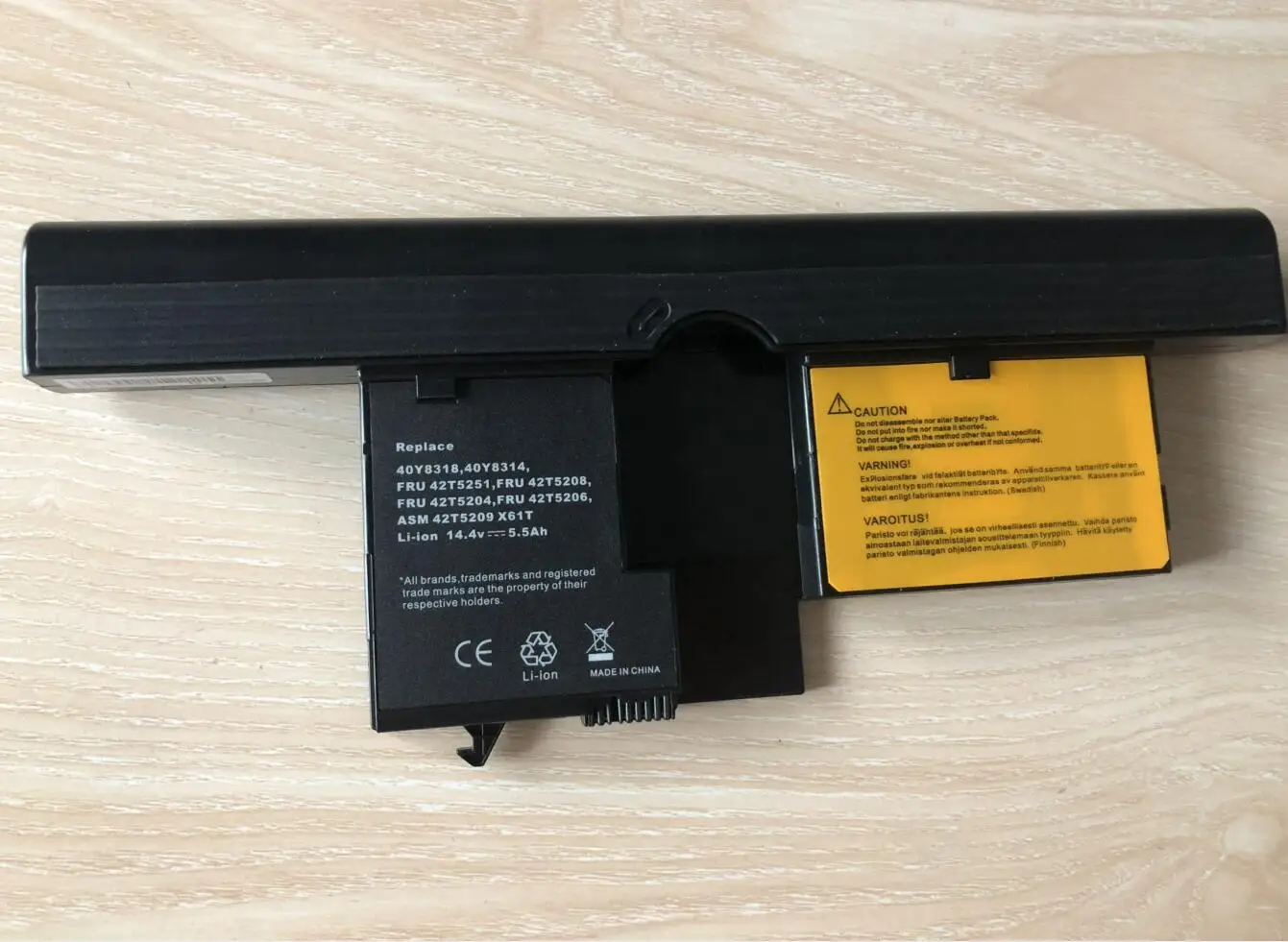 Новый аккумулятор для ноутбука X60T X61T Lenovo ThinkPad X61 Tablet PC series 42T4661 42T5209 |