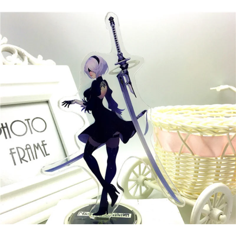 Аниме NieR Automata Doll 2B 9S YoRHa Type B S акриловая подставка Коллекционная модель игрушек