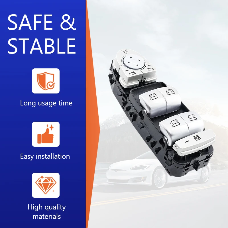 Фото НОВЫЙ HNROCK A2229056800 подходит для переключателя подъема стекла Mercedes-Benz S-Class, высокое качество, 1 шт. №2