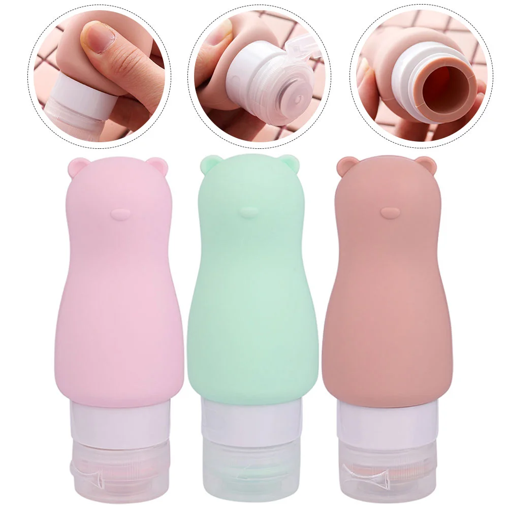 

Bottle Bottles Container Silicone Shampoodispenser Containerstube Toiletry Refillable Empty Soap Hand Size Toiletries Tubes