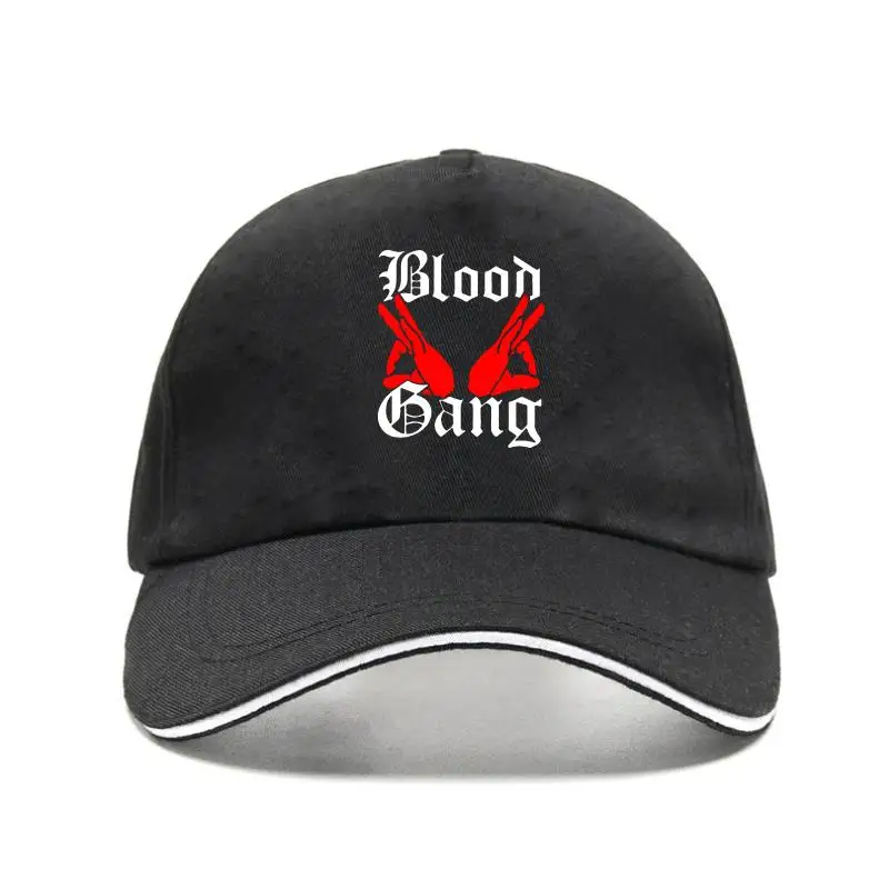 

New cap hat en' Bood Gang Hand Cotton T Fahion en T Printed Cotton an O Neck Top Baseball Cap