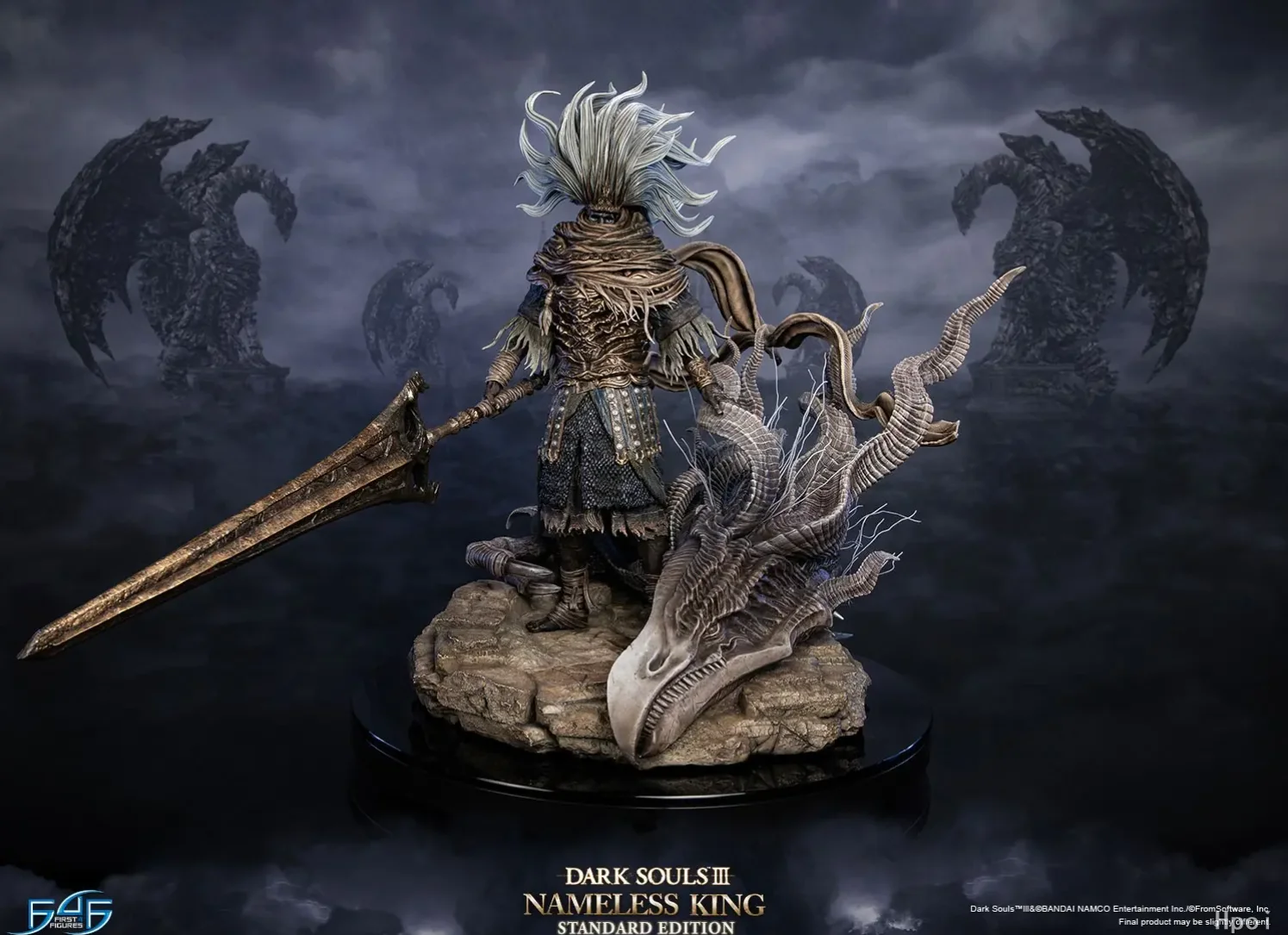 Фото 【UA】First 4 Figures Dark Souls 3 The Unsung King: Коллекционные фигурки, модели, игрушки, подарки №5