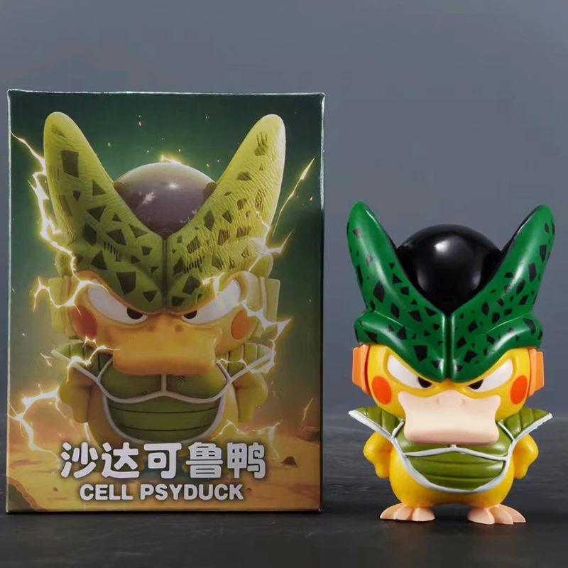 Pokemon Q версия Saiya Saluke Psyduck анимационная периферийная фигурка украшение модель 9 см