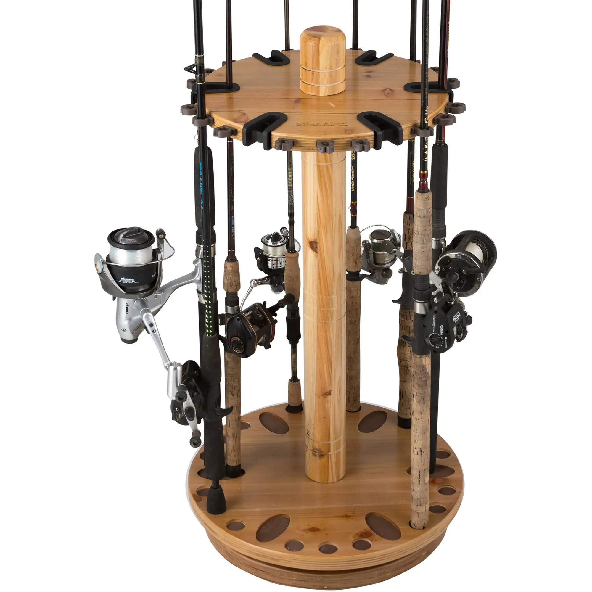 

Creek Creations Round Spinning 30 Fishing Rod Rack