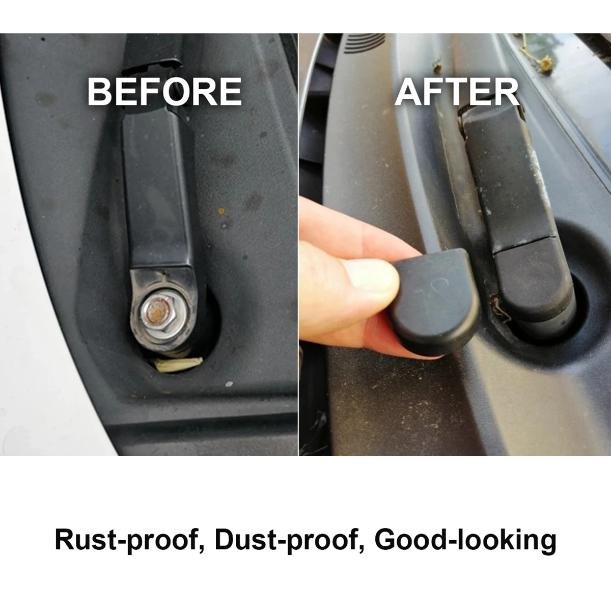 2/4 sztuk dla Toyota Yaris Corolla Verso Auris akcesoria samochodowe przednia szyba ramię wycieraczki nakrętka pokrywa śruby 852920 F010