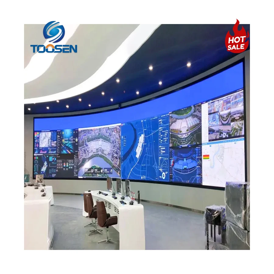 Фото TOOSEN 4K 8K Внутренняя светодиодная видеостена P1.5 P1.8 P2 P3 Светодиодная панель Полноцветный экран Высококачественный настенный рекламный светодиодный дисплей №4