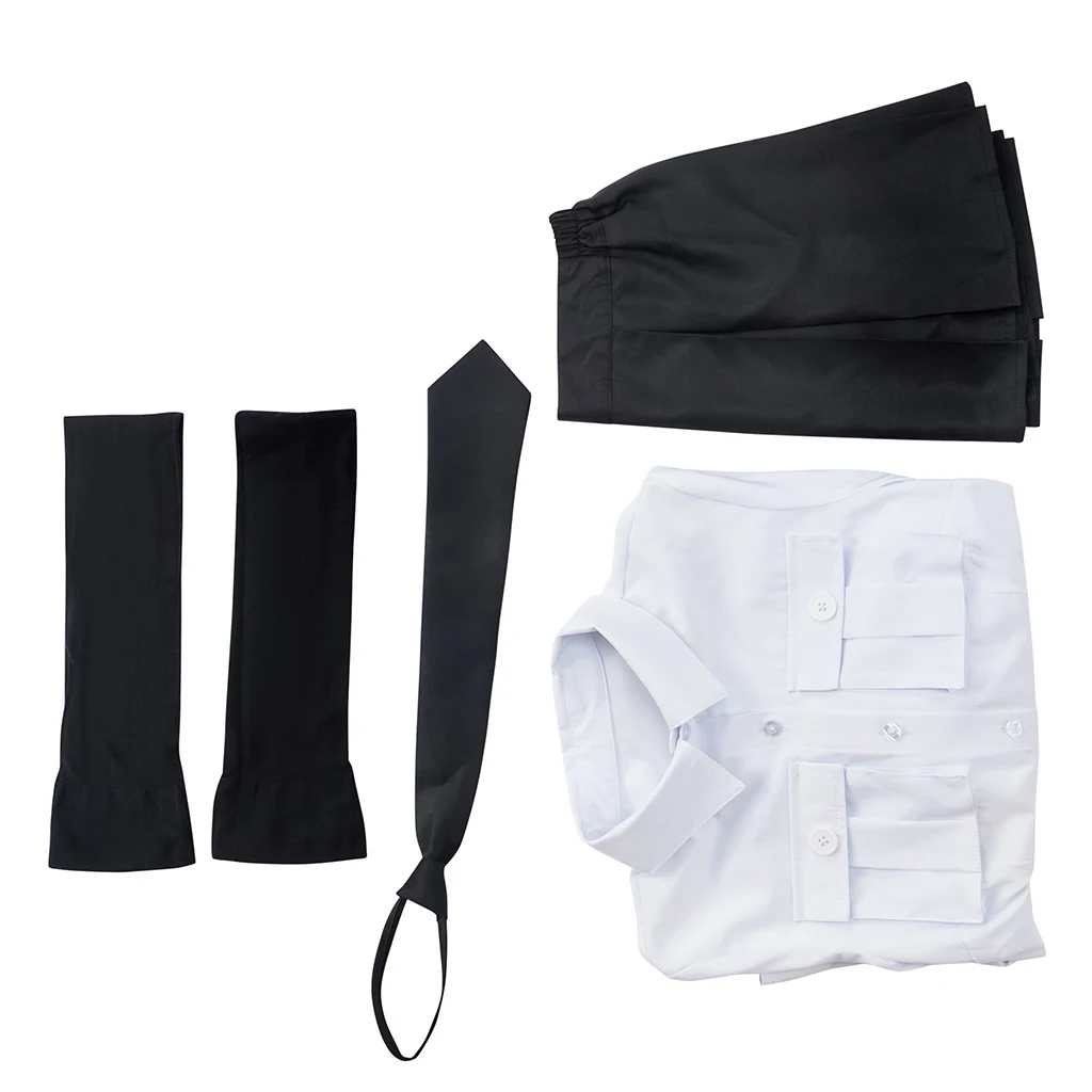 Костюм для косплея Game Skullgirls Filia женский черный белый цвет комплект униформы Jk