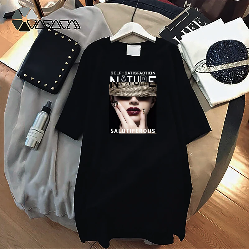 

2022 Summer Autumn Woman Midi Dress Short Sleeves O Neck Vintage Style Elegant Fashion Women Dresses Streetwear Black White