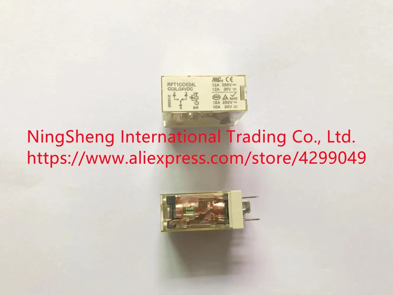 Оригинальное новое 100% RFT1CO024L DC24V 12A тонкое силовое реле 5pin RJ1S G1R-2 (art.: 3920d15411fae) - 3920d15411fae